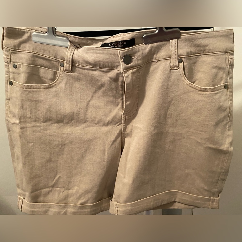 18W Liverpool Corine Denim khaki Short